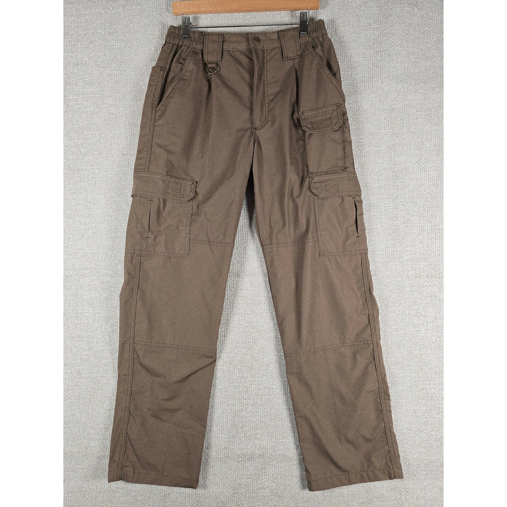 Propper Mens Tactical Cargo Pants Brown 32x32 Ripstop Multi-Pocket Work Trousers